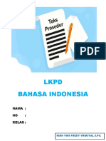 LKPD Teks Prosedur