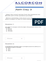 Trivia Math Day 3