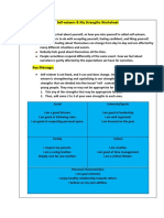 Mendez - Self Esteem My Strenghts Worksheet