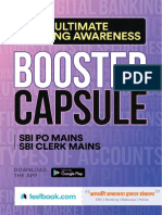 Ultimate Banking Awareness Booster Capsule for SBI PO Clerk Mains 2018