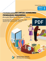 Pengeluaran Untuk Konsumsi Penduduk Indonesia, September 2021