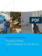 Ordenamiento Espacial Marino. Proyecto Piloto: Cabo Matapalo-Punta Burica