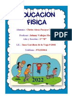 Caratula educacion fisica