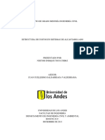 Estructura de Costos en Sistemas de Alcantarillado PDF