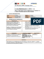 1ro (14S) ESQUEMA ACTIVIDAD DE APRENDIZAJE 2022