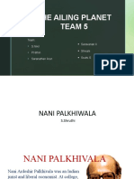 The Ailing Planet Team 5: Team: S.Nikil P.Nithin Saranathen Arun Saravanan.K Shivani Sruthi.S
