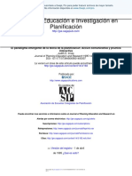 El Paradigma Emergente de La Teoría de La Planificación Innes 1995