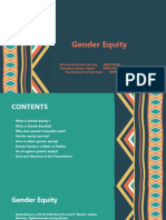Gender Equity Presentation