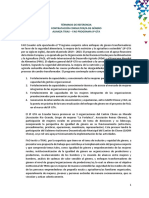 2022.05.30 TDR Consultor Genero Propuesta Fao - Organizaciones Chone Aprobado