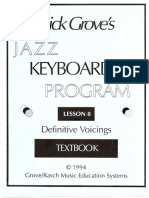 Jazz Keyboard 1 Lesson 8-Dick Grove