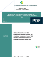 Kebijakan Dan Strategi Program TBC Terkini Dalam Rangka Pemulihan Program TBC - 20220323 - v2