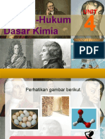 3.HUKUM HUKUM DASAR KIMIA Powerpoint