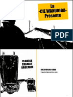 Dossier Presentation Cie Wanubida_claudia Cabaret Brocante