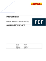Project Plan Example Template