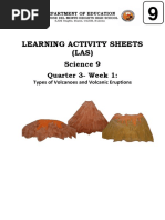 Learning Activity Sheets (LAS) : Science 9 Quarter 3-Week 1