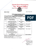 Income Sources and Annual Earnings of Baijanath Residents