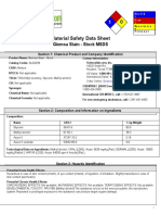 0 Material Safety Data Sheet: Giemsa Stain - Stock MSDS