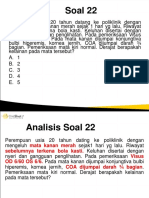 Soal Pelajaran 22