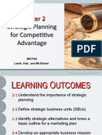 Strategic Planning For Competitive Advantage