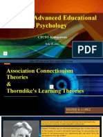 REGINE B. LOPEZ (Associiation Connectionism Theories & Thorndike's Learning Theories R5