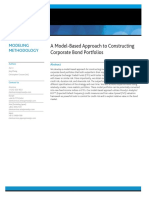 A Model-Based Approach To Constructing Corporate Bond Portfolios
