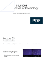 Fundamentals of Cosmology: SEUE1002