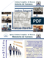 Ministerio ICEM apoya a hombres cristianos