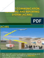 Aircraft Communication, Adressing and Reporting System (Acars)