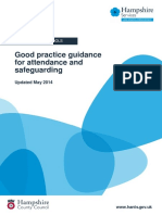 Good Practice Guidance For Attendance and Safeguarding: Updated May 2014