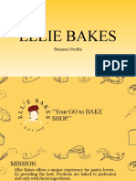 Ellie Bakes: Business Profile