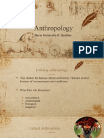 Anthropology: The Study of Human Culture and Evolution