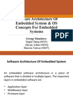 Software Architecture& OS Concepts