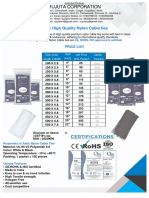 Anfix Cable Tie Price List