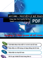 Chương 1 - Tổng Quan Về Kế Toán