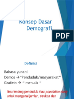 Dasar Demografi