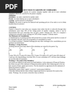 Accounting For Groups of Companies