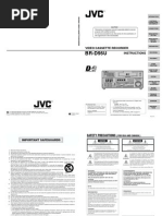 BR-D95U: Instructions Video Cassette Recorder
