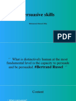 Persuasive Skills: Mohamed Ahmed Attia