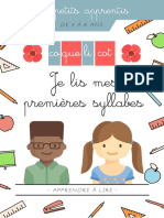 Les Petits Apprentis Mes Premieres Syllabes