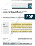 Transgenic Technology: The Strategy For The Control and Prevention of Bovine Staphylococcal Mastitis?