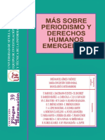 Más Sobre Periodismo y Derechos Humanos Emergentes