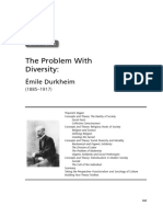 The Problem With Diversity:: Émile Durkheim