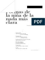 Poemas de La Niña de La Nada Más Clara: F e Rnando Del Paso