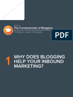 Fundamentals of Blogging