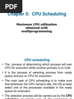 Chapter-3 CPU Scheduling