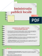 Administratia Publica Locala