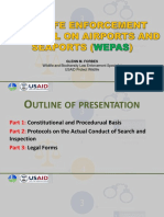 Wildlife Enforcement Protocol On Airports and Seaports