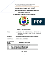 Tag - Implicancias Del Liderazgo en La Gestion en El Logro de Los Objetivos de Las Dependencias Policiales