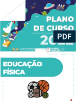 Plano de Curso Ed. Física Com Adaptaçoes 2022 Anos Iniciais