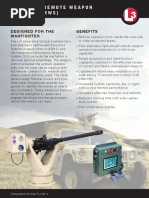 ADVANCED REMOTE WEAPON STATION (ARWS) SPECS